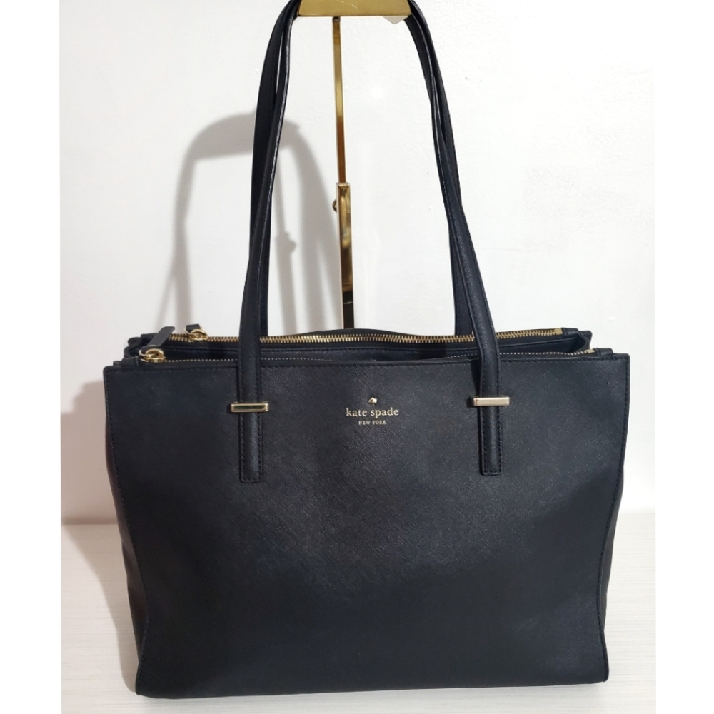 Kate Spade Large Women's Black Saffiano Leather Bag